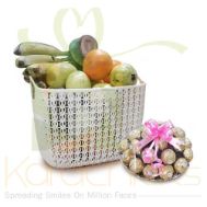 Fruits With Rocher Tray