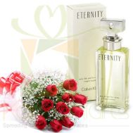 Eternity With Imported Roses
