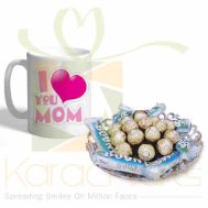 Mom Mug With Choc Tray