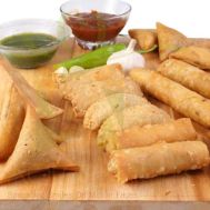 Samosa With Rolls