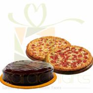 Cake With Pizza