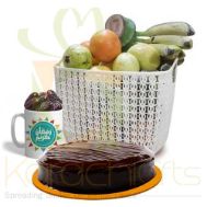 Ramadan Mug With Fruits And Cake