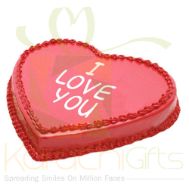 Red Heart Cake 2lbs-Hobnob