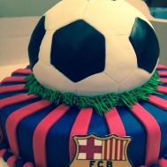 Barcelona Cake -FCB (8 lbs)
