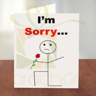 Sorry Card 05