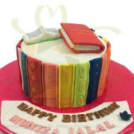 Book Lover Cake - 5lbs