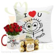 Cushion Love Mug Rochers