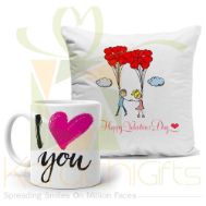 Mug With Couple Cushion