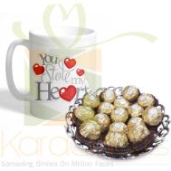 Mug With Rocher Tray