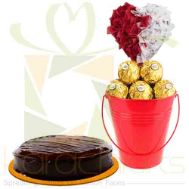 Ferrero Bucket With Cake