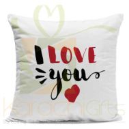 I Love U Cushion