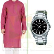 Watch With Kurta