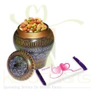 Dry Fruit Pot With Custom Choc